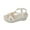 Beige, variant on Xfvqtps Flatform Sandals Women Wedge Elastic Metal Beads Decoration Cross Straps Open Toe Summer Slide Sandals Beige