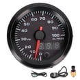 thumbnail image 2 of 12V 2in Oil Pressure Gauge 0-100PSI Meter 7 Colors LED Display with Sensor Universal for Car, 2 of 14