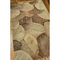 thumbnail image 4 of Nourison Tropics Floral Brown/Green 3'6" x 5'6" Area Rug, (4x6), 4 of 5