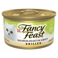 thumbnail image 3 of (24 pack) Purina Fancy Feast Grilled Kitten Food, Wet Cat Food, Salmon Feast in Gravy, 3 oz Can, 3 of 12