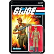 Super7 G.I. Joe Female Combat Engineer Short Hair Tan ReAction Figure 3.75"
