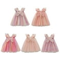 thumbnail image 5 of GYRATEDREAM Toddler Girl Mesh Tulle Dress Girls Butterfly Print Tutu Princess Dress Summer Party Wedding Dance Dress for 2-3Y, 5 of 6