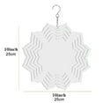 thumbnail image 4 of opvise Wind Chime 3D Eye-catching Creative Decorative Easy to Hang Flower Shape Heat Transfer Ornament, 4 of 9