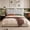 Starry Gray, variant on Pinmoco Chenille Upholstered Headboard for Full Bed, Height Adjustable Crown-Shaped Headboard, Starry Beige