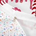 thumbnail image 3 of Erosebridal Pink Dripping Baseball Stitch & Batter Silhouette Graphic Twin Bedding, Sport Graphic Duvet Cover Set for Girls Kids,Luxury Bedroom Decor,2pcs,No Comforter, 3 of 5