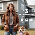 thumbnail image 3 of Dog Shock Collar - 2600FT Dog Training Collar with Remote, 3 Modes(Beep/Vibration/Shock), Security Lock, IP68 Waterproof Rechargeable E-Collar for 10-120lbs All Breeds (Purple), 3 of 7