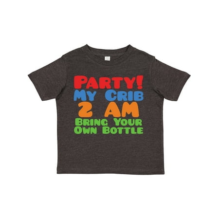 

Inktastic Party at My Crib Gift Toddler Boy or Toddler Girl T-Shirt