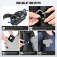 thumbnail image 3 of Neewer Backpack Camera Clip Mount with Square QR Plate, Upgraded Safety Latch, Quick Release Camera Belt Clip Backpack Strap Compatible with Peak Design PD QR System Canon Nikon Sony DSLRs, GP67, 3 of 8