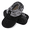 black, variant on Women Shoes Water-Resistant House Slippers Wide Toe Slip on Winter House Shoes