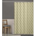 thumbnail image 6 of S4Sassy Beige Columbine Star Floral Bathroom Decor Shower Waterproof Curtain Drapes Resistant-60 x 75 Inch, 6 of 6