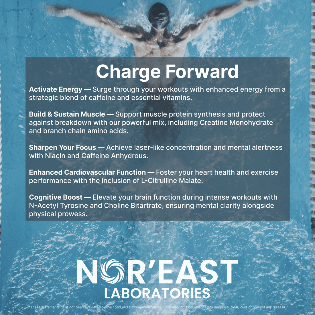 Nor'East Laboratories Pre-Workout – Dietary Supplement, 30 Servings