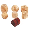 thumbnail image 4 of Juguetes educativos para niños Kong Ming lock Luban lock capacidad de pensamiento de descompresión para adultos cerradura de barril de vino grande cerradura de bola de jardín, 4 of 6