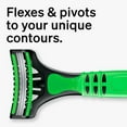 thumbnail image 3 of Schick Xtreme 3-Blade Sensitive Men's Disposable Razors, 4 Ct, Aloe Comfort Strip Protects Skin From Irritation, 3 of 10