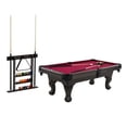 thumbnail image 1 of Barrington Billiards 7.5 Ft Bellevue Pool Table with Cue Rack, Accessories Included, 1 of 8