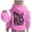 R970/Pink, variant on Vividxx Hoodies For Girls Long Sleeve Soft Sweatshirt Letter Print Kids Cute Pullovers Top Fashion Casual Hoodie For Fall Winter Clothes 12-13 Years