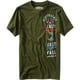 thumbnail image 1 of Aeropostale - Camiseta gráfica para hombre Flyers Vs Tigers, verde, extragrande, 1 of 1