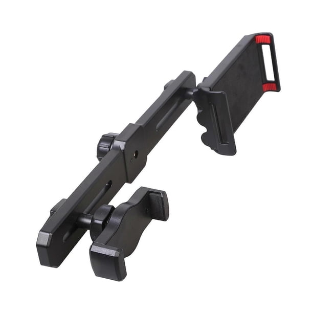 Double Phone Clamp With Tablet Stand Holder 1/4 Tripod Adapter 4.5 11 Inch Device Rotating Base For Streaming Navigation