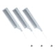 thumbnail image 3 of Peines para el cabello Salvador con cuentas 3 piezas Gris, 3 of 9