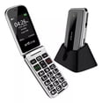 thumbnail image 2 of Teléfono Para Ancianos Flip 4g 3g, Teléfono Celular Senior, Con Teclado Grande, Con Sos, Con Cámara, Con Linteara, Pantalla De 2,4 Pulgadas, Gris, 2 of 6