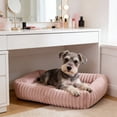 thumbnail image 4 of Heated Dog Bed for Winter and Cats, Soft Plush Warm Pet Bed with Machine Washable Cover, Cozy Kennel Pad for Small Medium Large Pets Indoor Use, 4 of 5