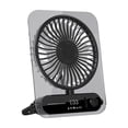 thumbnail image 2 of Portable USB Desk with Transparent Design, Quiet High Wind Power, Rechargeable Foldable Small for Office, Bedroom, Travel and Camping, 2 of 6