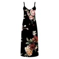 thumbnail image 4 of Qiopertar Robe d'Été Imprimée Décontractée Sans Manches Col en V pour Femmes en Solde Livraison Gratuite à Moins de 5$ jusqu'à 90 % de Réduction, 4 of 5