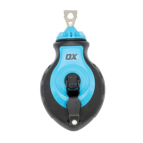 Ox Tools Pro Kevlar 100 Ft. Line Aluminum 6X Gear Compact Chalk Reel