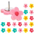 thumbnail image 2 of 20 Pcs Épingles à Dessin Design Fleur pour Pouce, 2 of 8