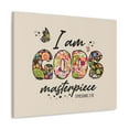 thumbnail image 2 of Scripture Walls Ephesians 2:10 God's Masterpiece Bible Verse Canvas Christian Wall Art Ready to Hang Unframed, 2 of 17