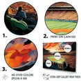 thumbnail image 3 of Designart "Applause Reverberating Stadium" Stadiums Floater Framed Wall Art Prints, 3 of 5