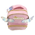 thumbnail image 3 of Mochila Escolar de Anime Sakura Cardcaptor Color Rosa con Alas, 3 of 7