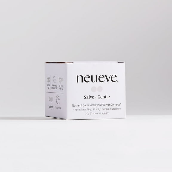 NeuEve Salve-Gentle Vulva Balm for Women Over 70 – Organic External Moisturizer, 20g Jar