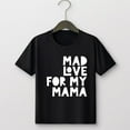 thumbnail image 2 of THDHVS Boys Summer T-shirts,Toddler Casual Tops,Short Sleeve Crew Neck Boys T-Shirt with Chest Print Soft Cotton Shirts Black 2-3 Years, 2 of 7