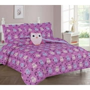 Owl Bedding Full Owl S Bedding Set Beautiful Microfiber Comforter With Furry Friend And Sheet