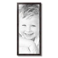 thumbnail image 2 of ArtToFrames 10x23 inch Walnut Bamboo Picture Frame, Brown Wood Poster Frame (4874), 2 of 8