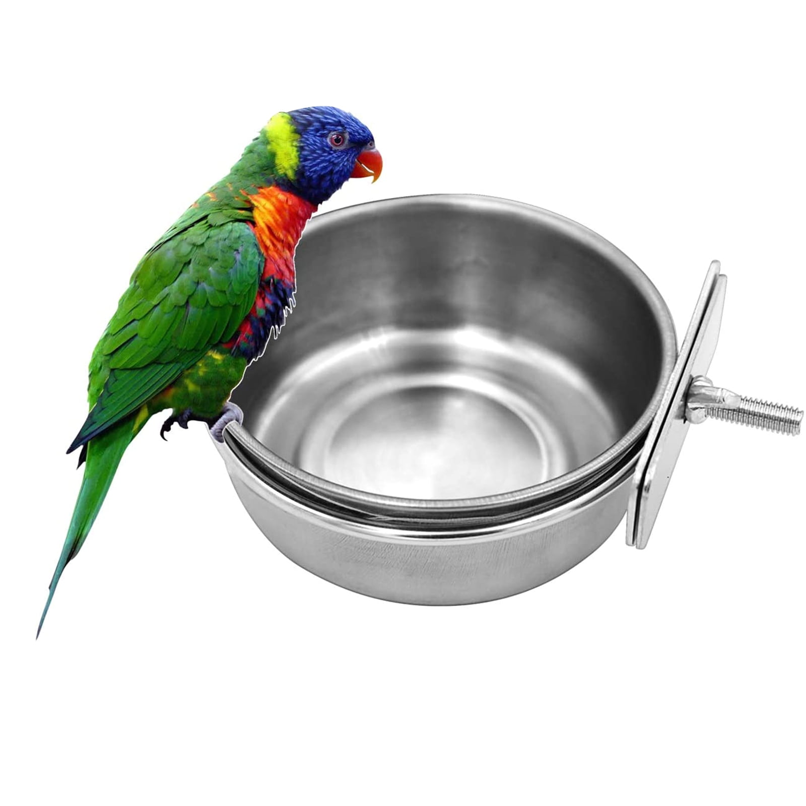 Birds Food Dish Water Cage Bowls Birds Food Bowl Parrot Bowls