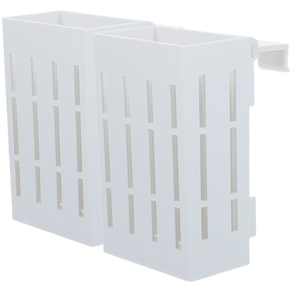 KAKOWELY Support de Plante d'Aquarium 2 Pcs Support de Plante d'Aquarium Suspendu Pot de Plante Aquatique avec Trou 4.92"X3.15"X2.17 Pouces