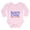 Petal Pink, variant on CafePress - My Parents Think Theyre In Charge Body Suit - Long Sleeve Cotton Baby Bodysuit