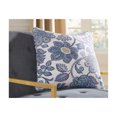 thumbnail image 2 of Signature Design by Ashley Miriam Floral 20 x 20 in Accent Throw Pillow, Blue & White, 2 of 4