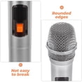thumbnail image 4 of CIMAXIC Faux microphone Faux microphone Accessoire Jeu de Rôle microphone Accessoire Fête microphone Pratique microphone, 9.45"X1.97"X1.97 Pouces, 4 of 5