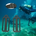 thumbnail image 6 of Jesscasday 2Pcs Scubas Diving Weight Belt Keeper AntiLost Slide Buckles Stoppers Slider, 6 of 10