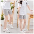 thumbnail image 7 of HAWEE 6 Pack Girls Bike Shorts Breathable Stretchy Modal Pettipants Sports Dance Shorts Solid Casual Athletic Shorts for Kids Little Girls, 7 of 7
