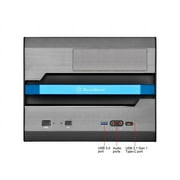 SilverStone Technologies SG12B-V2 Aluminum Micro-ATX Small Form Factor, Black