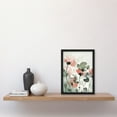 thumbnail image 4 of Artery8 Abstract Geranium Flowers Modern Watercolour Living Room Artwork Framed Wall Art Print A4, 4 of 5