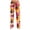 Yellow, variant on Halloween Print Sleep Pants Adult Loose Fit Lightweight Elastic Waistband No Pockets Drawstringless Straight Leg Bottoms Graphic Home Lounge Wear, Black_D, M