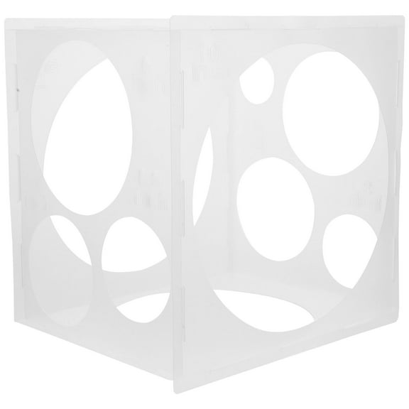 Soimiss Reusable Transparent Balloon Sizer Box for Accurate Measurement and Easy Storage