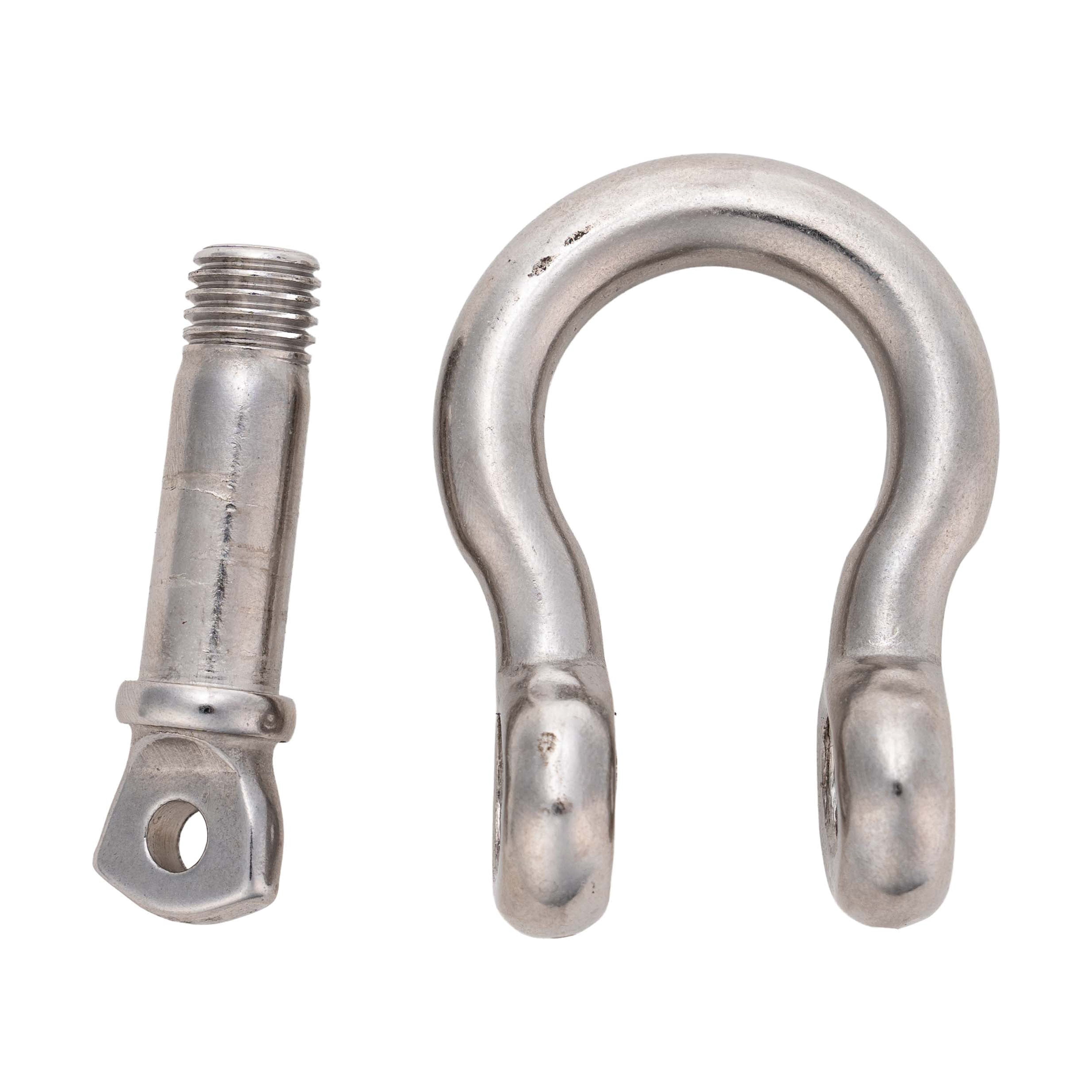 (2 pack) Ozark Trail 7/16 in Stainless Steel Anchor Shackle with Self Locking Pin