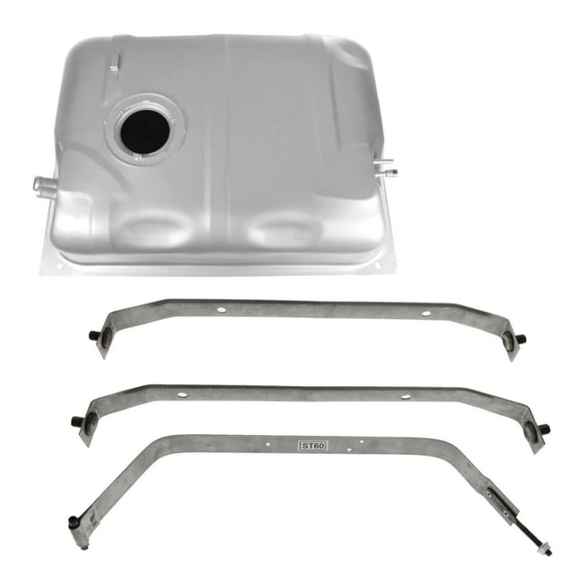 Fuel Tank & Strap Kit Fuel Tank Strap Gas Fuel Tank Compatible with 1987-1990 Jeep Wrangler