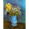 thumbnail image 3 of Van Gogh, Vincent 12x14 Black Modern Framed Museum Art Print Titled - Lilacs Daisies Anemones, 3 of 5