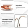thumbnail image 4 of Professional Cardiology Stethoscope - Double Head - Medical Equipment for Doctors, Nurses, and Students, 4 of 5
